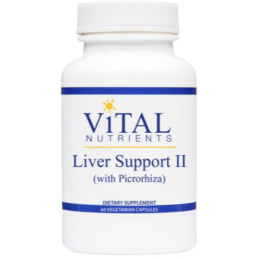 Vital Nutrients Liver Support II (with Picrorhiza) 60vc