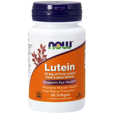 Now Foods Lutein 10mg 60sg