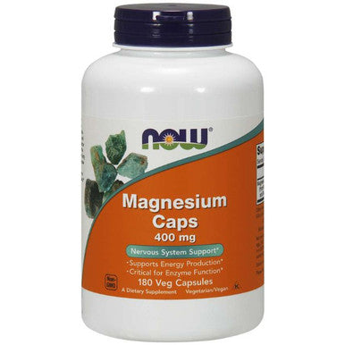 Now Foods Magnesium 400mg 180vc