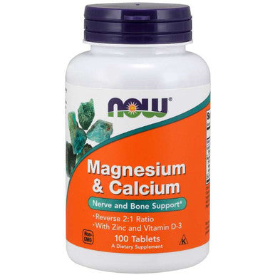 Now Foods Magnesium & Calcium 100t