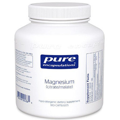 Pure Encapsulations Magnesium (citrate/malate) 180c