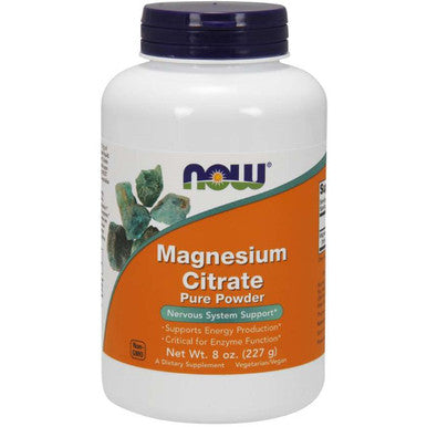 Now Foods Magnesium Citrate Pure Powder 8 oz.