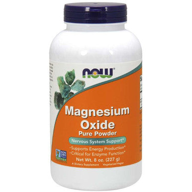 Now Foods Magnesium Oxide Pure Powder 8 oz.