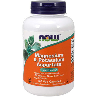 Now Foods Magnesium & Potassium Aspartate 120vc