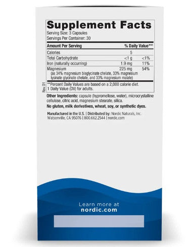 Nordic Naturals Magnesium Complex 90c