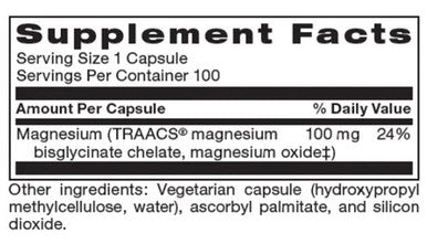 Neurobiologix Magnesium Glycinate Complex 100c