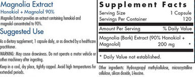 Allergy Research Group Magnolia Extract 120c