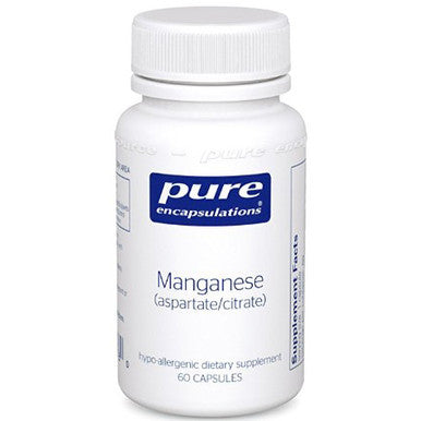 Pure Encapsulations Manganese (aspartate/citrate) 60c