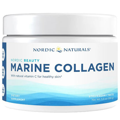 Nordic Naturals Marine Collagen 5.3 oz (150g) Strawberry taste