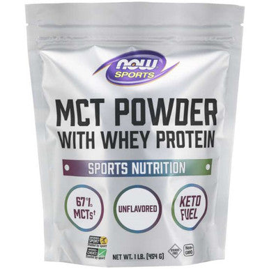 Now Foods MCT Powder with Whey Protein 1 lb.