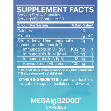 Microbiome Labs Mega IgG2000 120c