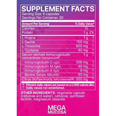 Microbiome Labs MegaMucosa 180 Capsules