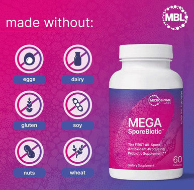 Microbiome Labs Megasporebiotic 60c