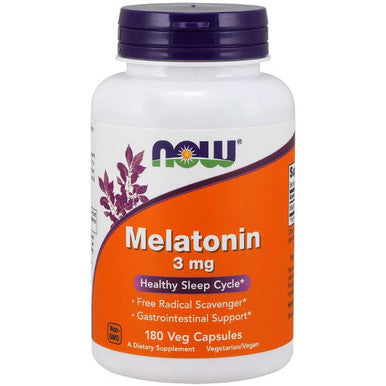 Now Foods Melatonin 3mg 180vc