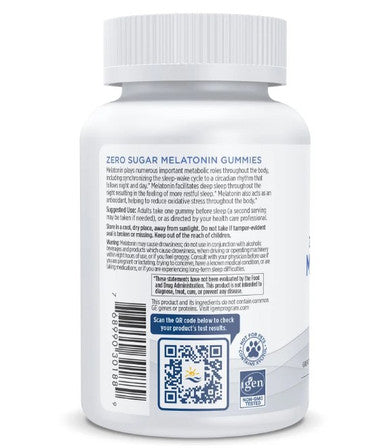 Nordic Naturals Zero Sugar Melatonin 60 Gummies