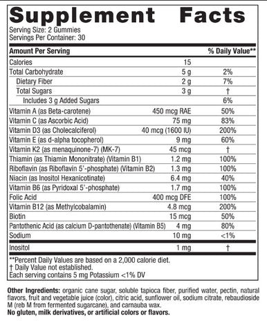 Nordic Naturals Men's Multivitamin Gummies 60 gummies