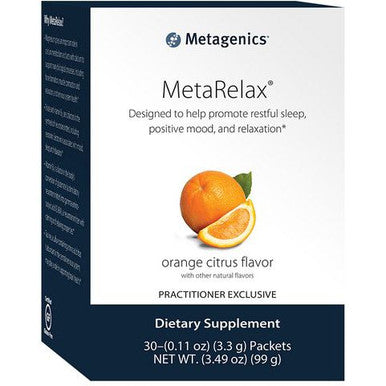 Metagenics MetaRelax orange citrus 30 packets