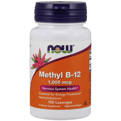 Now Foods Methyl B-12 1,000 mcg 100 lozenges