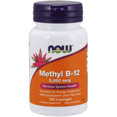 Now Foods Methyl B-12 5,000 mcg 120 lozenges