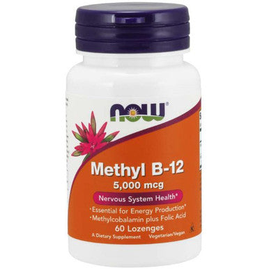 Now Foods Methyl B-12 5,000 mcg 60 lozenges