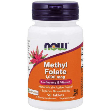 Now Foods Methyl Folate 1,000 mcg 90 tablets