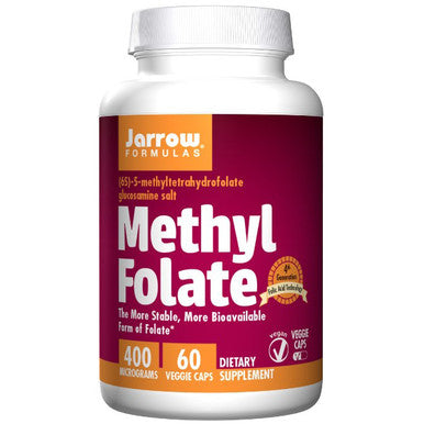 Jarrow Formulas Methyl Folate 400mcg 60c