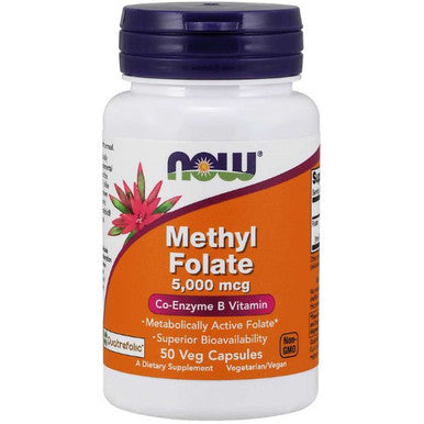 Now Foods Methyl Folate 5,000 mcg 50 vc