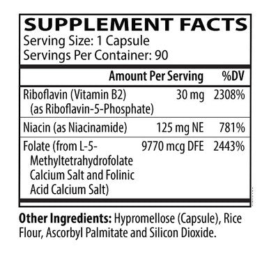 Neurobiologix Methyl Folate Pro 90vc