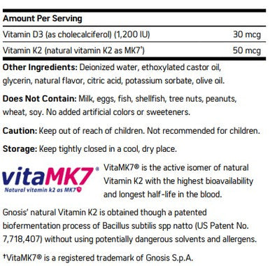 NuMedica Micellized D3 + K2  1 oz