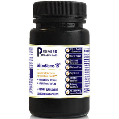 Premier Research Labs MicroBiome-18 30 vegetarian capsules