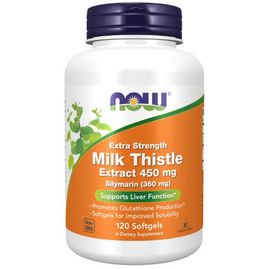 Now Foods Milk Thistle Extract 450mg 120sg