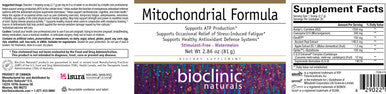 Bioclinic Naturals Mitochondrial Formula 2.86 oz ( 81g)