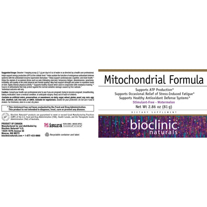 Bioclinic Naturals Mitochondrial Formula 2.86 oz ( 81g)