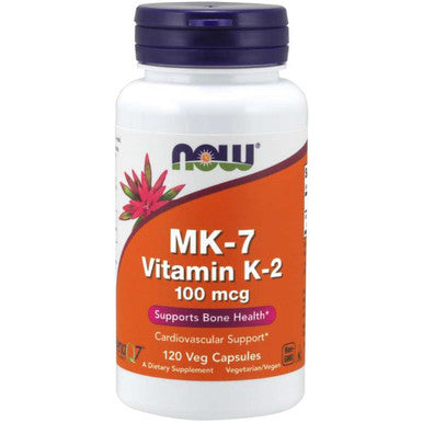 Now Foods MK-7 Vitamin K-2 100mcg 120vc