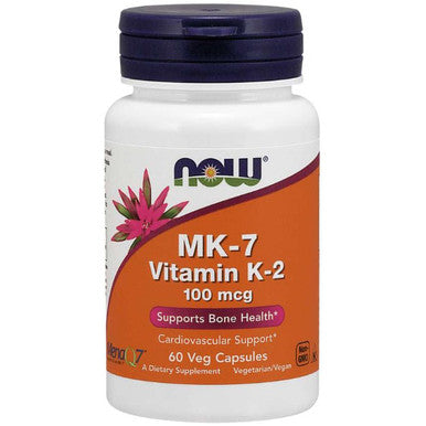 Now Foods MK-7 Vitamin K-2 100mcg 60vc