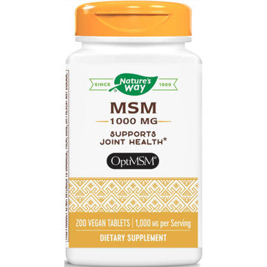 Natures Way MSM 1000mg 200vc