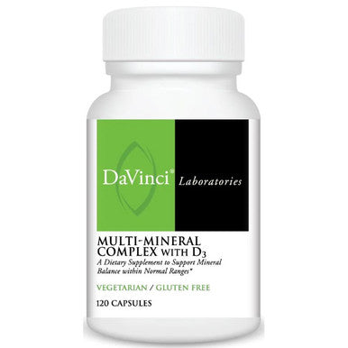 DaVinci Laboratories Multi-Mineral Complex with D3 120c