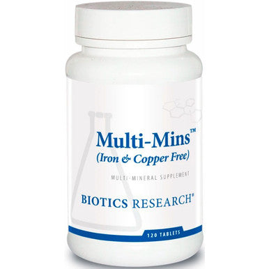 Biotics Multi-Mins (Iron & Copper Free) 120t