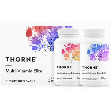 Thorne Multi-Vitamin Elite (A.M./P.M.) 90c each