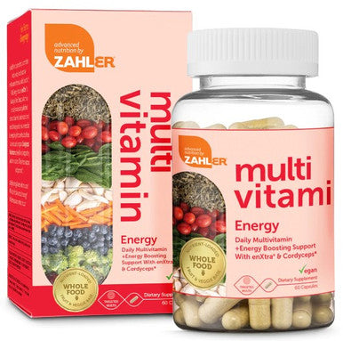 Advanced Nutrition by Zahler Multi Vitamin Energy 60c