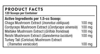 Thorne Vet Mushroom Medley 2.12 oz