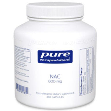 Pure Encapsulations NAC 600mg 360c