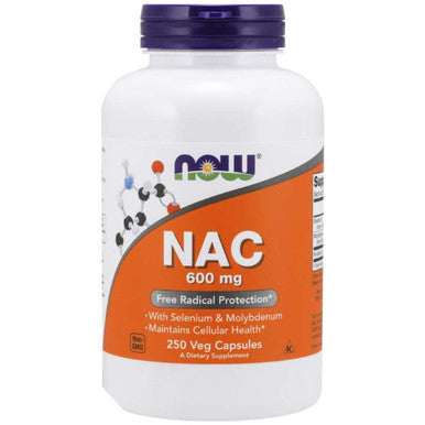 Now Foods NAC 600mg 250vc