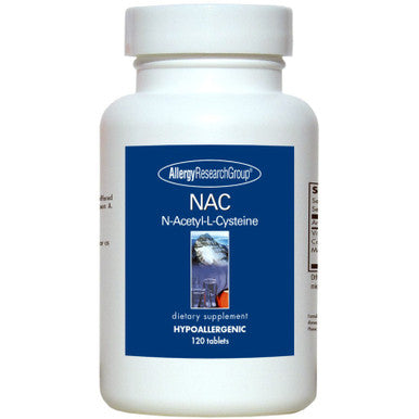 Allergy Research Group NAC N-Acetyl-L-Cysteine 120T