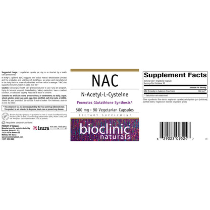 Bioclinic Naturals NAC 90vc