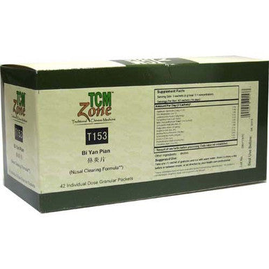 TCM Zone Bi Yan Pian T153G (Nasal Clearing Formula) 42 packets