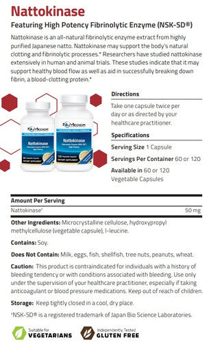 NuMedica Nattokinase 60vc