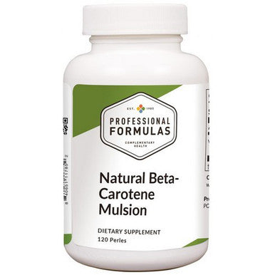 Professional Formulas Natural Beta-Carotene Mulsion 120 perles