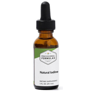 Professional Formulas Natural Iodine 1oz