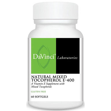 DaVinci Laboratories Natural Mixed Tocopherol E-400 60softgels